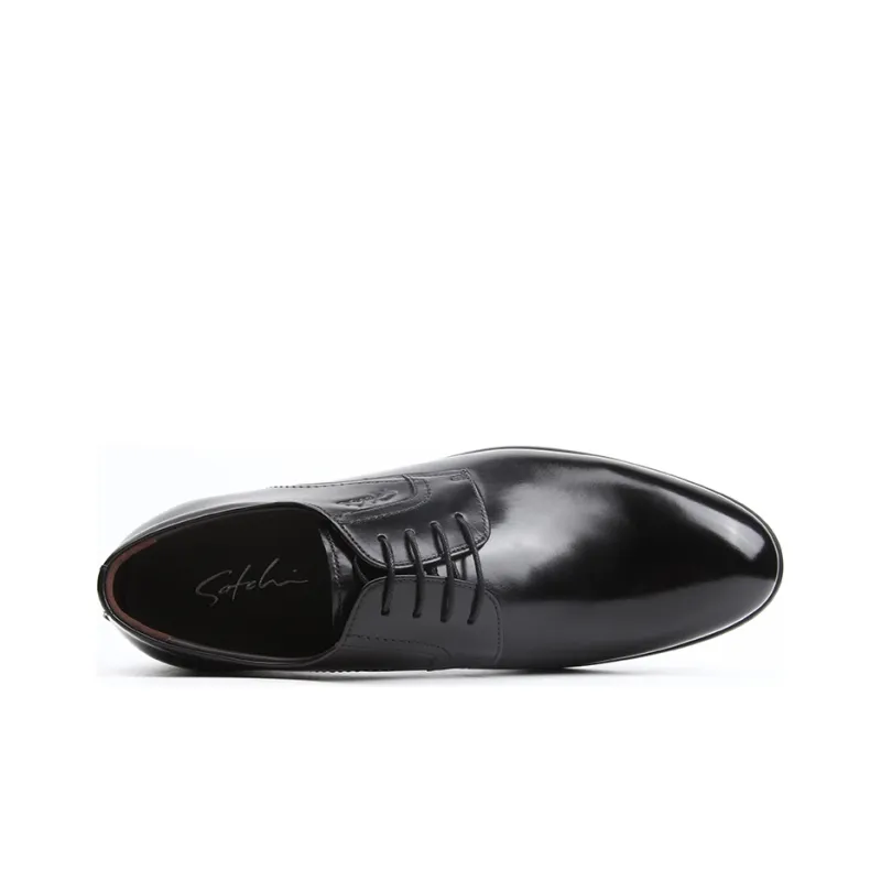 Satchi Dress Shoes Men Low Top Black-3