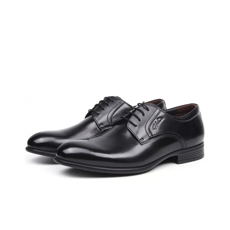 Satchi Dress Shoes Men Low Top Black-2