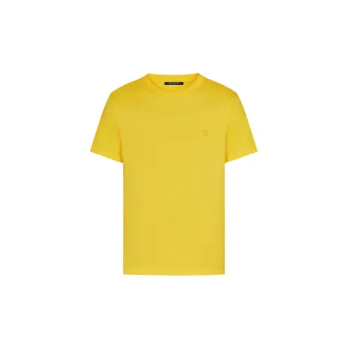 LOUIS VUITTON New Quarterly Products Of LV T-Shirts Men Yellow