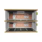 Double-Layer Vintage Red Brick Style (8 Parking Spaces)