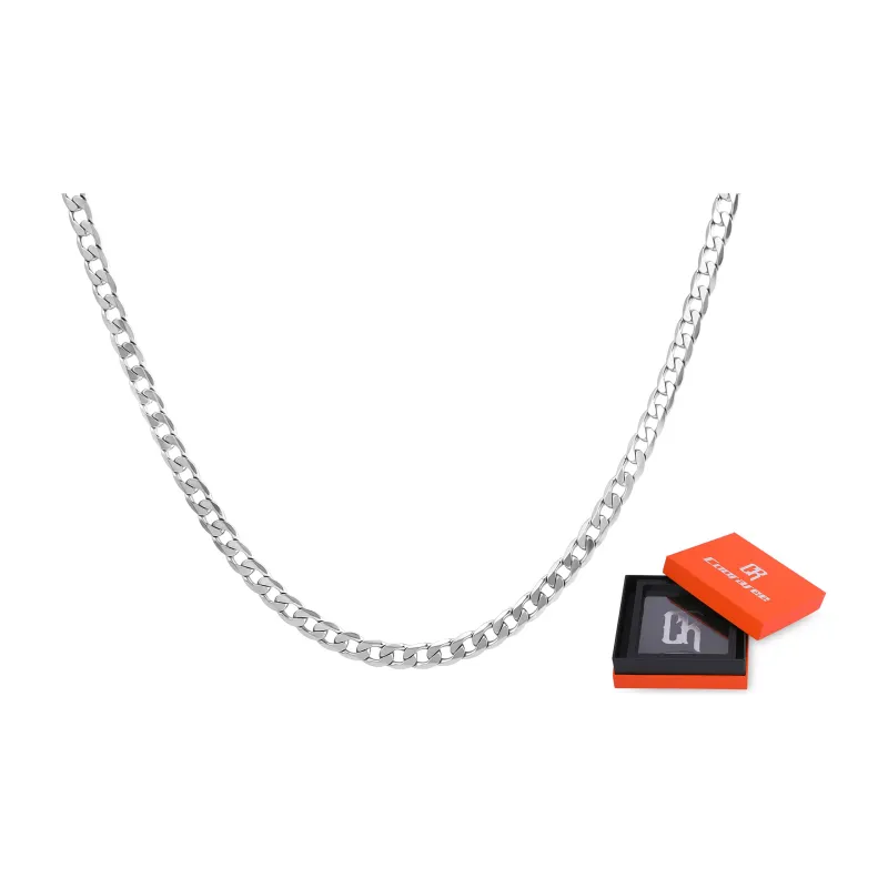 Cooraree Necklaces Unisex Silver-2
