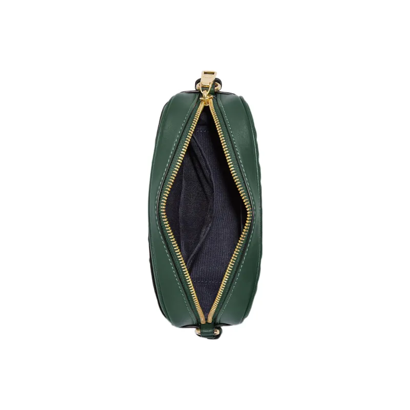 COACH Jamie Smooth Calf Leather Camera Bag, Shoulder Bag, Crossbody Bag Mini Women's Dark Green-2