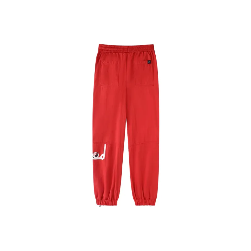 Coca Cola x SHIJIEBEI Cuffed Pants Sweatpants Unisex-4