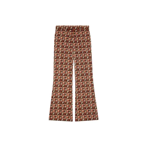 GUCCI Casual Pants Women's Brown