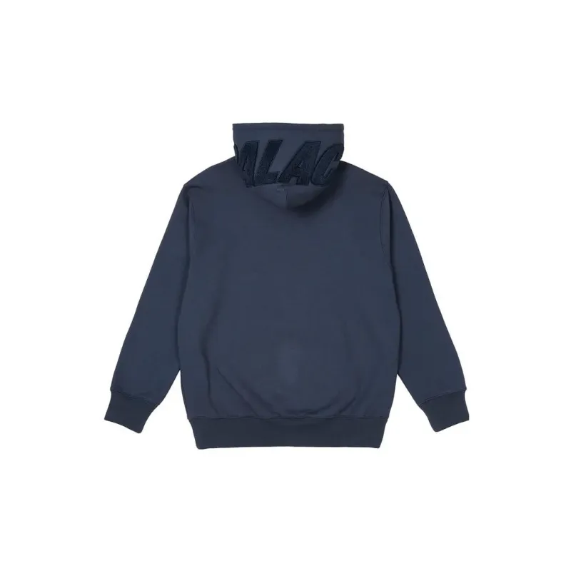 PALACE Spell Out Chenille Hood-1