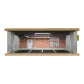 Single Layer Vintage Red Brick Style (4 Parking Spaces)