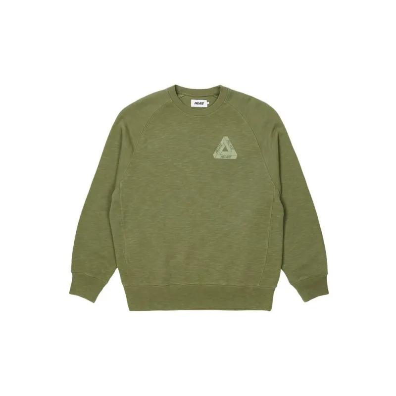 PALACE Tri Ferg Slub Crew-1