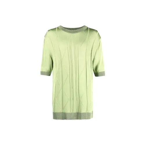 KIKO KOSTADINOV Fine Cable Knit Short Sleeve Jumper