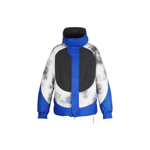 LOUIS VUITTON Puffer Jackets Men Blue