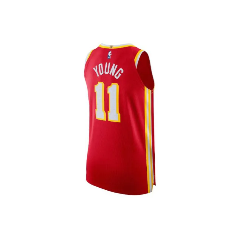 Nike Basketball Jerseys 22 23 Season Trae Young Atlanta Hawks Atlanta Falcons Men's Red-1
