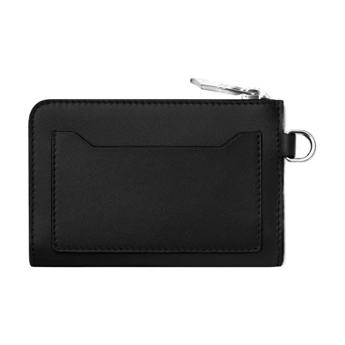 MONTBLANC Meisterstuck Full-grain Calf Leather Key Pouch Men's Black-2
