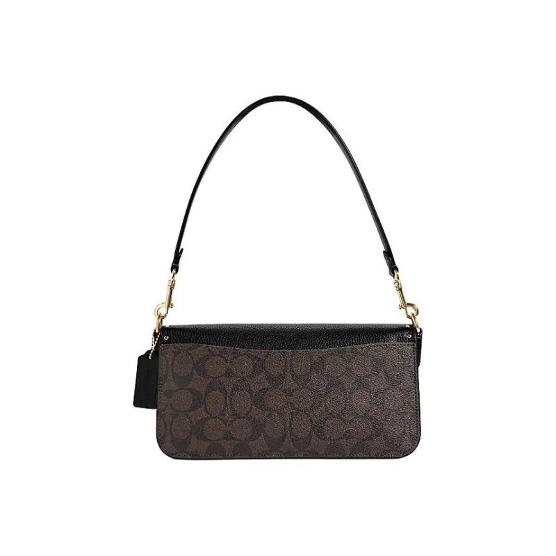 COACH Morgan 27 Shoulder Bag In Colorblock Signature Canvas With Rivets-2