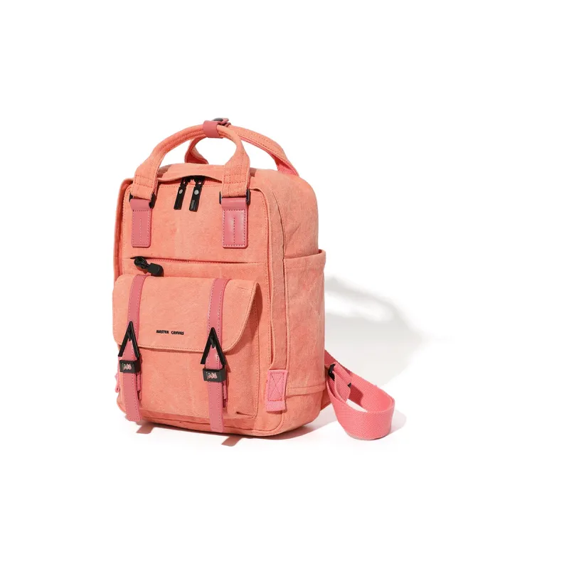 MASTER CANVAS Fabric Backpack Handbag Regular Unisex Multicolor-1