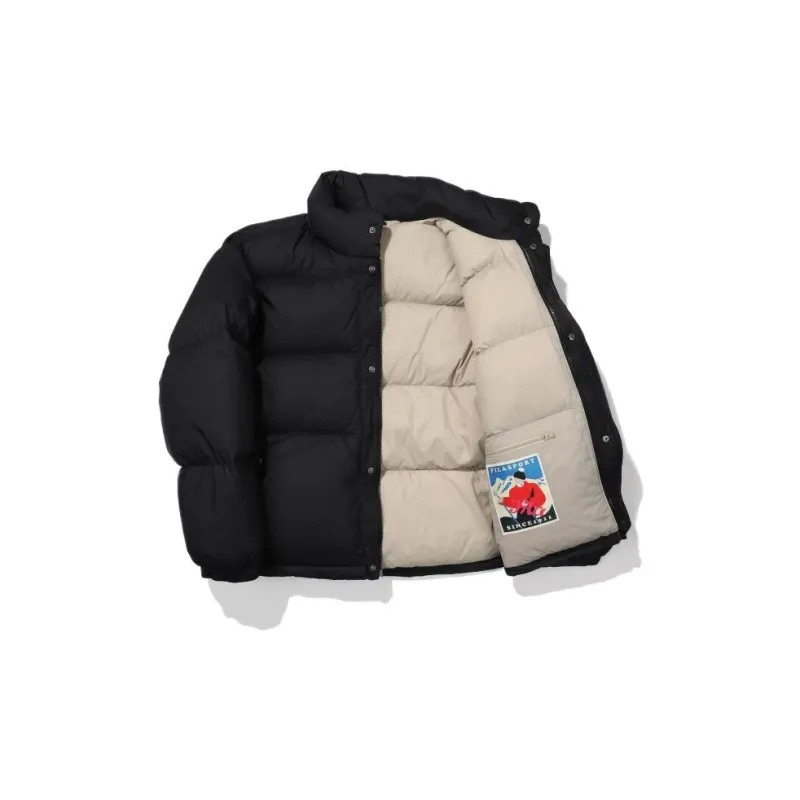 FILA Down Jackets Men Black-2