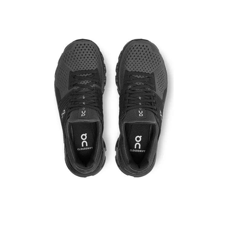 On Women's Cloudswift 'All Black'-3
