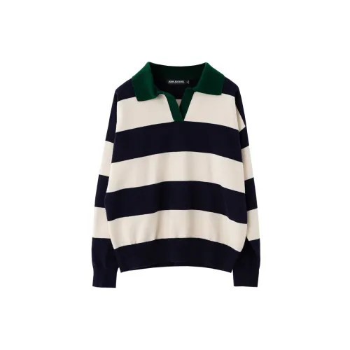 SOON FLOWER Knitwear Women's Blue/White Stripes