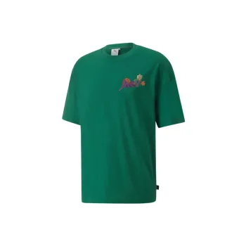Perks And Mini X PUMA PAM T Shirts Men Green