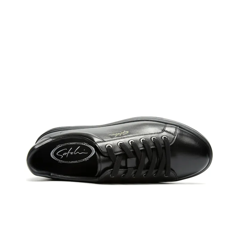 Satchi Stylish Skateboarding Shoes Men's Black-3