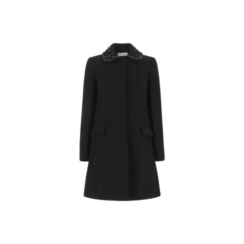 RED VALENTINO Velvet Jackets Women's Black