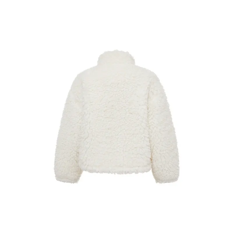 D'zzit Cropped Coat Women's White-1
