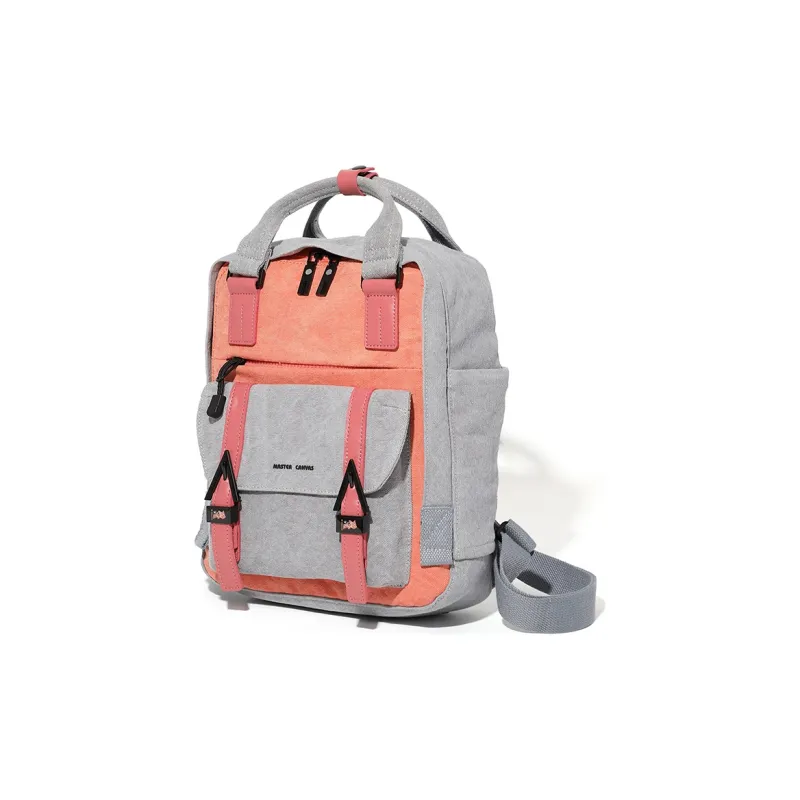 MASTER CANVAS Fabric Backpack Handbag Regular Unisex Multicolor-19