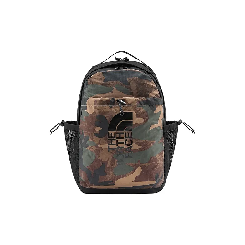THE NORTH FACE Polyester Backpack Regular Unisex Camouflage-1