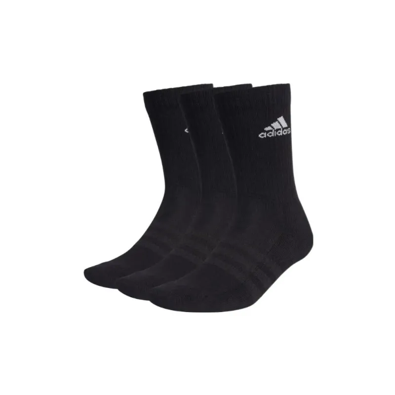 Adidas Knee High Socks Men's 3 Pack Black-0
