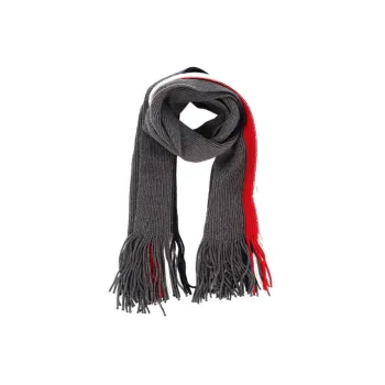 Moncler Knit Scarves Men Gray