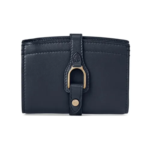 Polo Ralph Lauren Welington Calfskin Wallet Women's Marine Blue