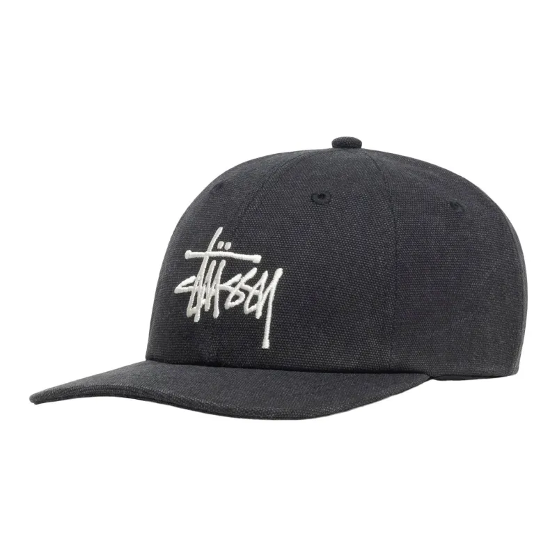 Stussy Canvas Big Basic Low Pro Cap-0