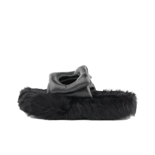 LASTLAZY Slide Slippers Unisex Black