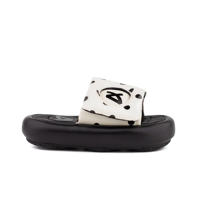 LASTLAZY Slide Slippers Unisex Polka Dot-1