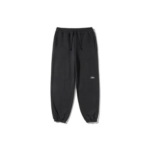 FILA Knitted Sweatpants Unisex Black