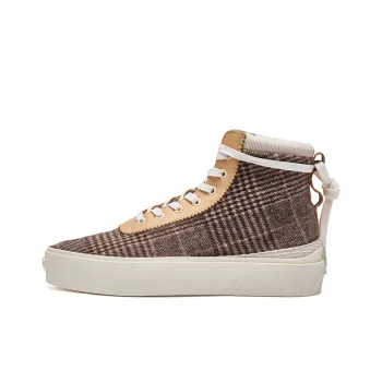 EQLZ EQUALIZER Fault Hi Skateboard Shoes Unisex Brown Misprint