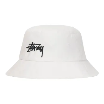Stussy Bucket Hats Unisex White