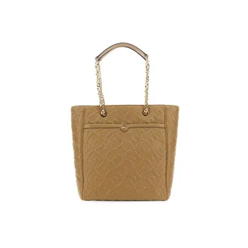 MICHAEL KORS Leather Tote Bag Shopping Bag Shoulder Bag Handbag Women's Light Brown
