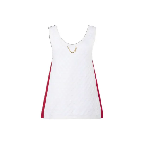 LOUIS VUITTON New Quarterly Products Of LV Camisoles Women's White