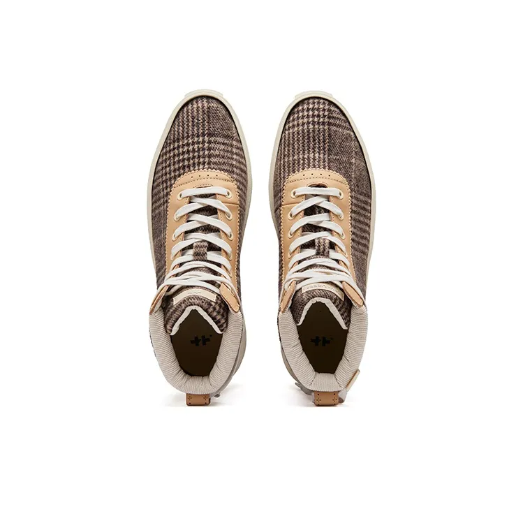 EQLZ EQUALIZER Fault Hi Skateboard Shoes Unisex Brown Misprint-3