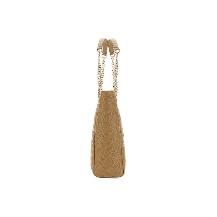 MICHAEL KORS Leather Tote Bag Shopping Bag Shoulder Bag Handbag Women's Light Brown-1