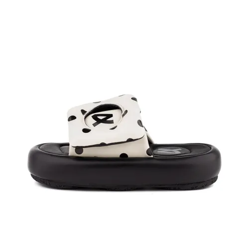 LASTLAZY Slide Slippers Unisex Polka Dot