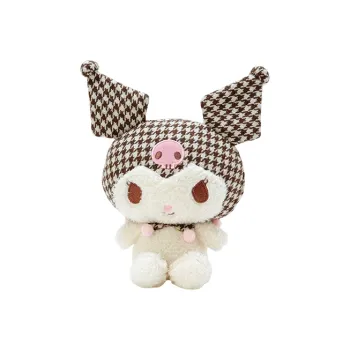 Sanrio Kuromi Sweet's Plaid Collection, Kuromi, Plush Dolls Plush Doll 21cm Height