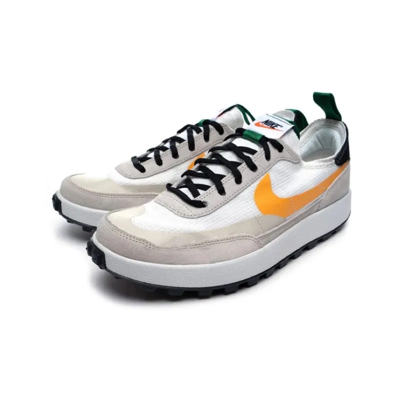 Tom Sachs x Nike Craft Craft Cushioning Anti-Slip And Wear-Resistant Low-Top Sports Casual Shoes Unisex White-1