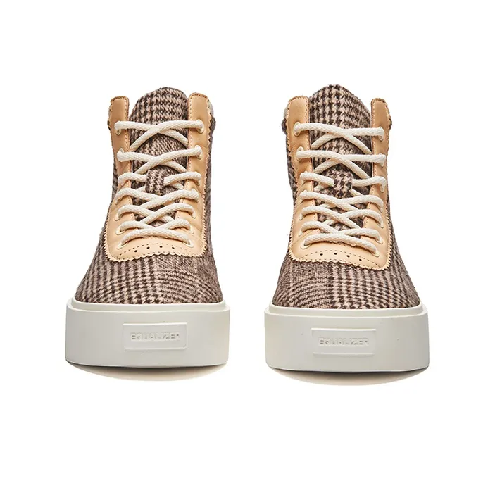 EQLZ EQUALIZER Fault Hi Skateboard Shoes Unisex Brown Misprint-4