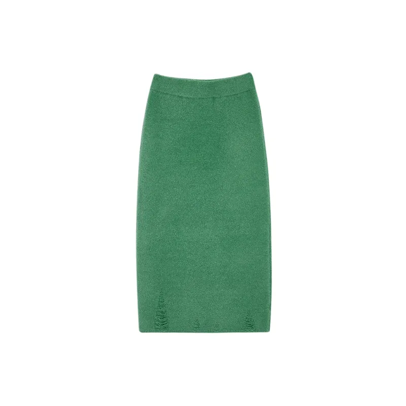 Ouyang Knit Long Skirts Women's-1