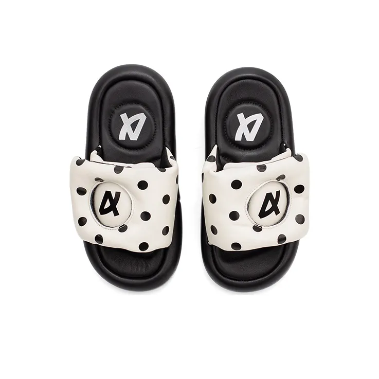 LASTLAZY Slide Slippers Unisex Polka Dot-4