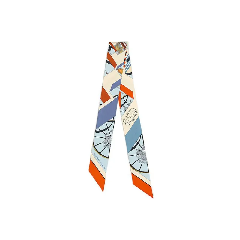 HERMES Twilly Silk Scarves Women's-0