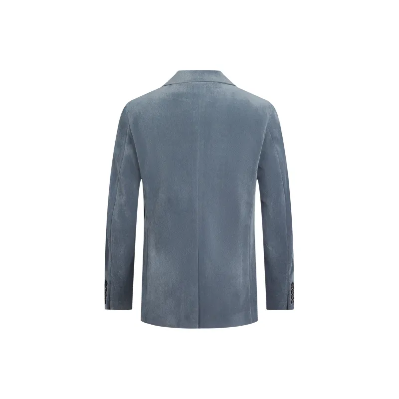 MANGANO Business Suits Men Gray Blue-1
