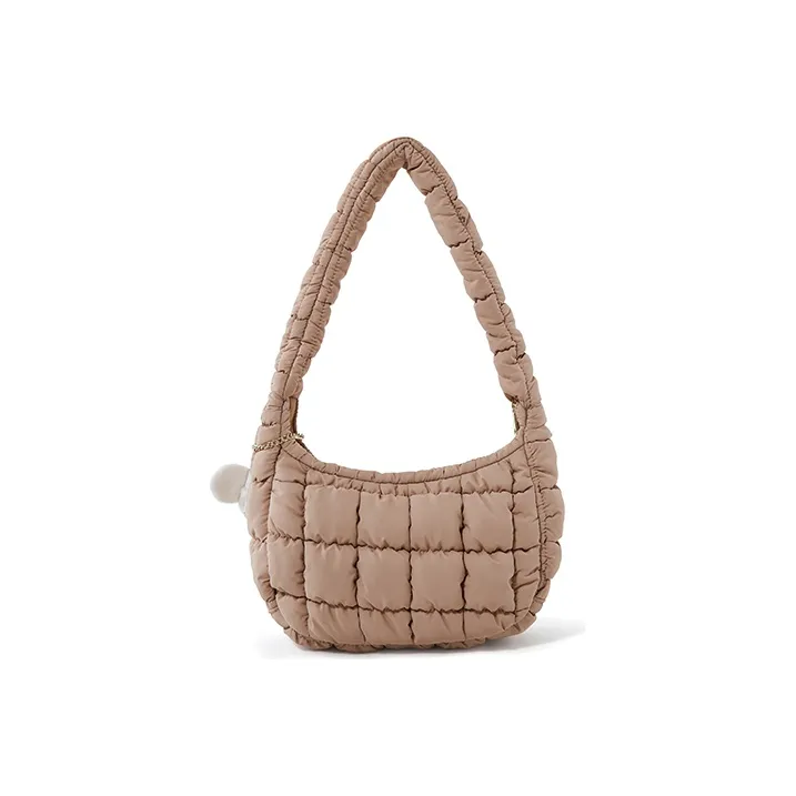 Sound For Life Cotton Saddle Bag Shoulder Bag Tofu Bag Down Cell Phone Pouch Shoulder Bag Trumpets Women's Multicolor-6