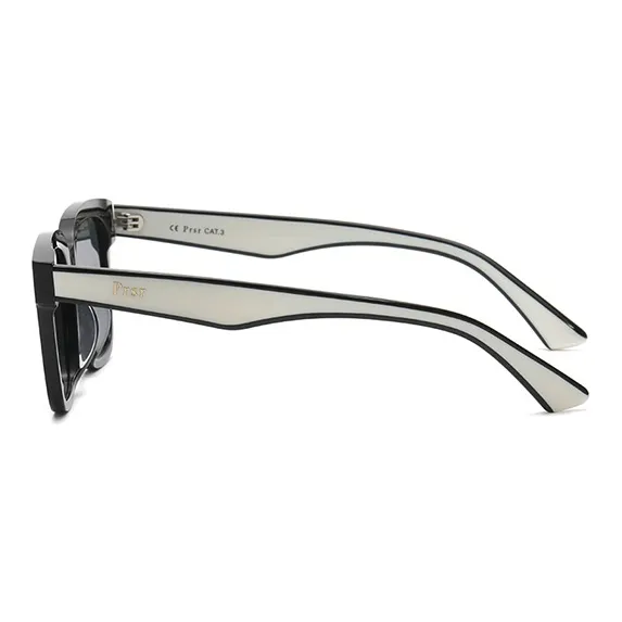 Prsr Plate Frame Square Sunglasses Unisex-1