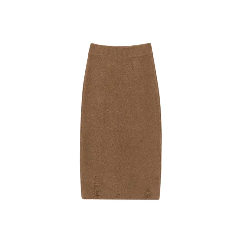 Ouyang Knit Long Skirts Women's-5